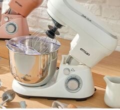 Emsan Bella Gusto İNCİ BEYAZI Stand Mikser Mutfak Şefi 1300W 5 Lt