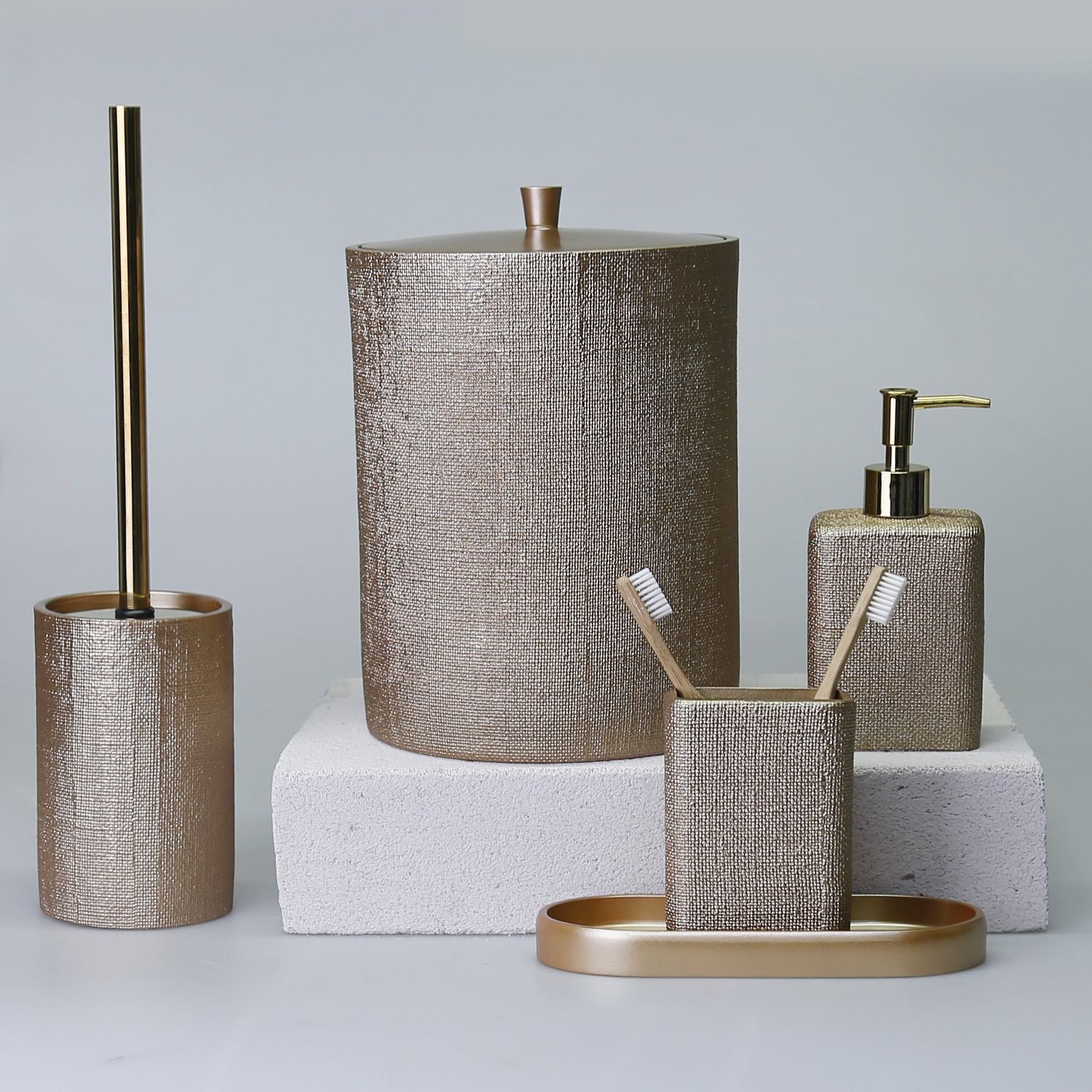 NATURAL BANYO SETİ TAUPE