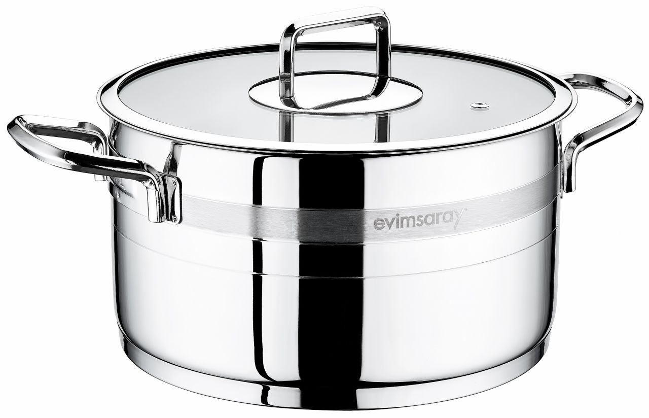 Evimsaray SAFİR Derin Tencere 18 Cm S-1384