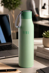 NEOFLAM FİKA RENTO VAKUMLU TERMOS ŞİŞE 600ML MİNT YEŞİLİ
