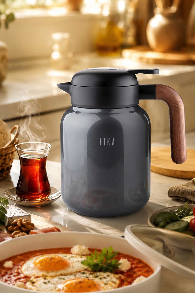 NEOFLAM FİKA PAETA TERMOS 1300 ML ANTRASİT