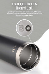 NEOFLAM FİKA TAUKO TERMOS BARDAK 470ML ANTRASİT