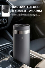 NEOFLAM FİKA TAUKO TERMOS BARDAK 470ML ANTRASİT