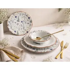 PORSER FLORİN FULYA YEMEK TAKIMI 24 PARÇA
