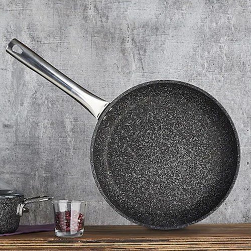 Falez Black Lıne 28 Cm Granit Tava