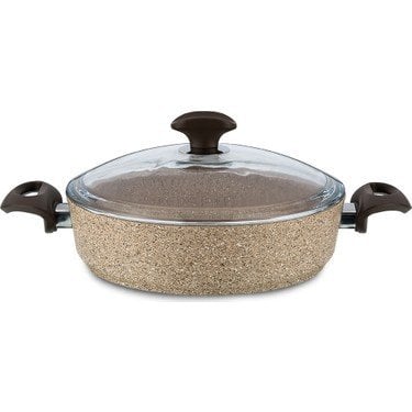 Falez Granit Creamy 26 Cm Karnıyarık Tenceresi