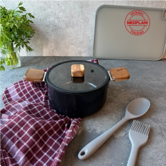 Neoflam Bien Black 18 Cm Tencere