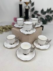 Jade 6 Kişilik Kahve Fincanı Takımı