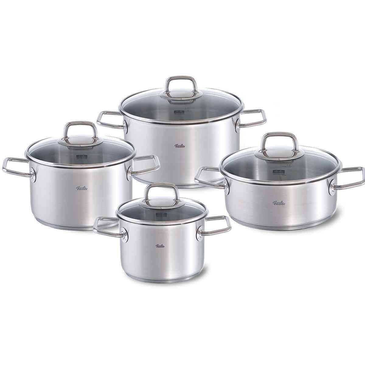 Fissler Viseo 8 Parça Çelik Tencere Seti