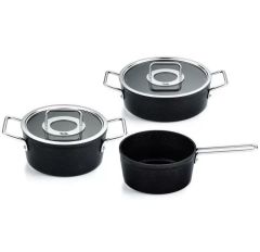 Fissler Adamant Tencere Seti 5 Parça Cam Kapak