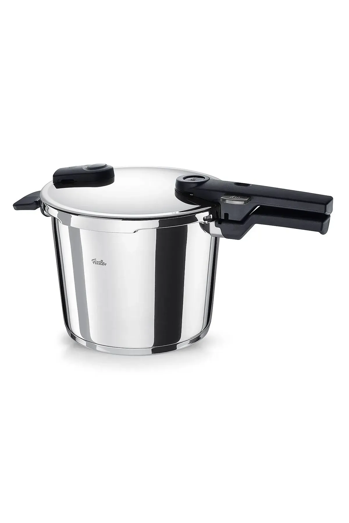 FISSLER VITAQUICK GLOSSY DÜDÜKLÜ TENCERE 6L (PARLAK)