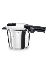 FISSLER VITAQUICK GLOSSY DÜDÜKLÜ TENCERE 6L (PARLAK)