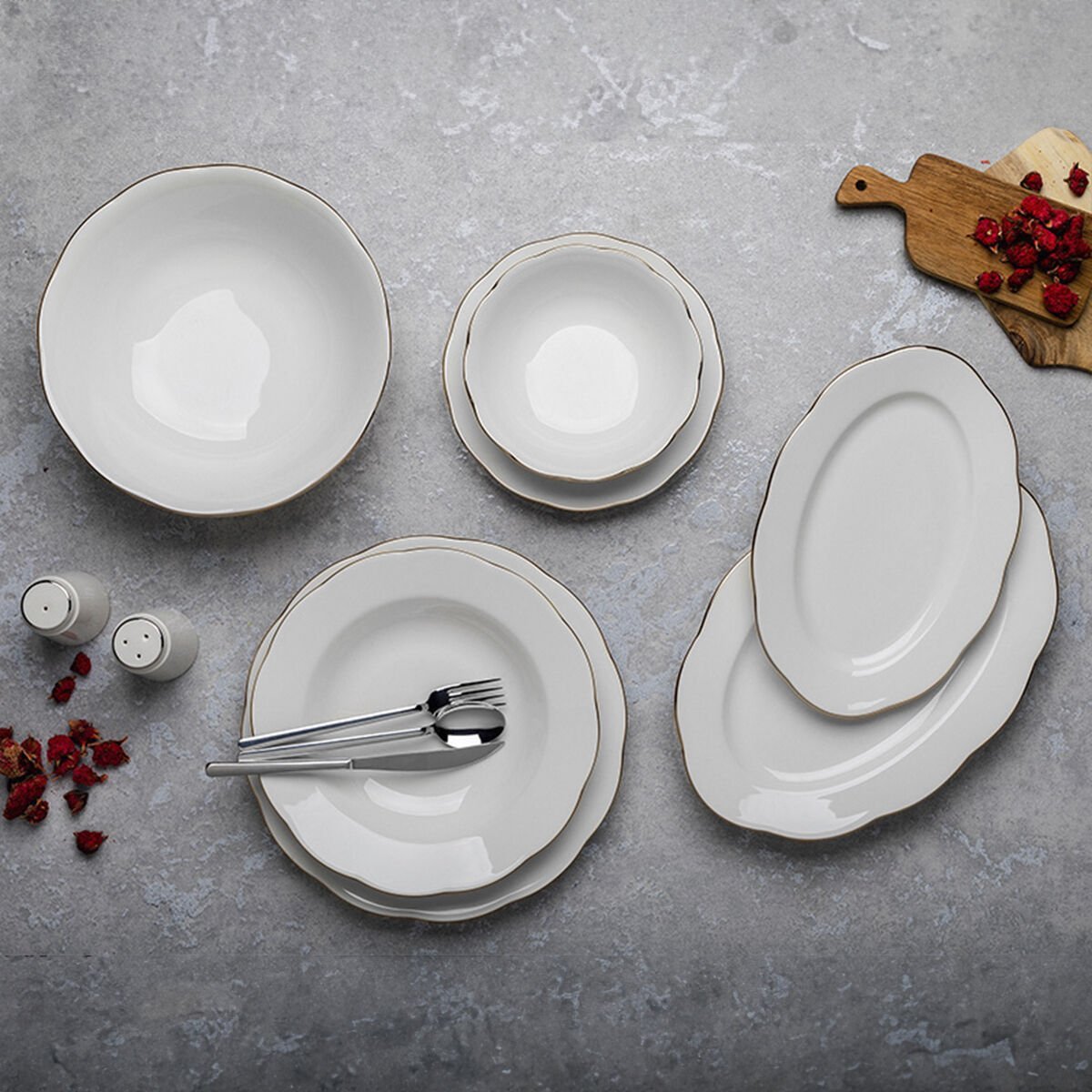 ARYILDIZ PASSION GOLD YEMEK TAKIMI 30 PARÇA